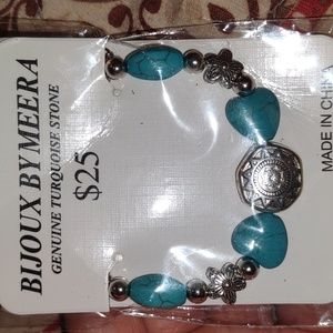 Turquoise stone bracelet